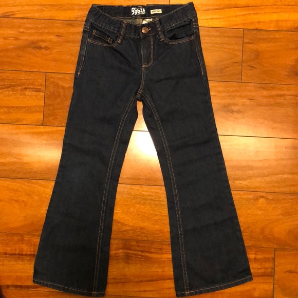 Oshkosh B’gosh Dk wash Boot cut Jeans Girls-7R - Picture 1 of 3